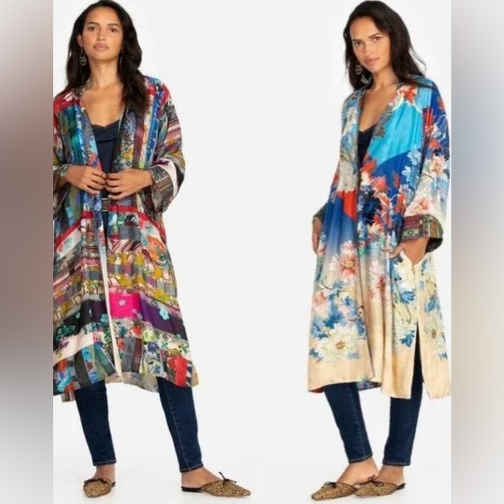 Johnny Was Sonnet Harmony Kimono Size L